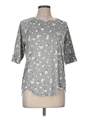 Cuddl Duds 3/4 Sleeve T-Shirt (view 1)