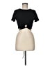 Future Collective Black Short Sleeve Top Size M - photo 1