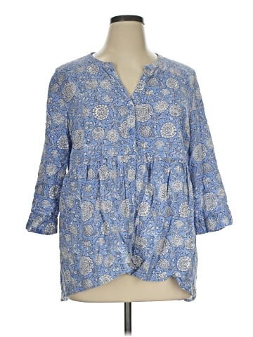 Jones New York 3/4 Sleeve Blouse (view 1)