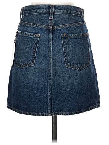 7 For All Mankind Denim Skirt (view 2)