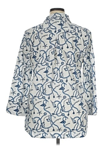 Vineyard Vines 3/4 Sleeve Button-Down Shirt (view 2)