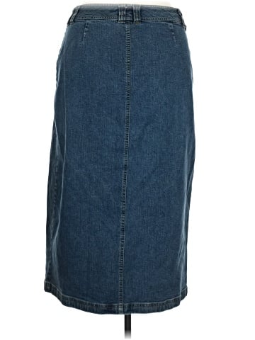 Style&Co Denim Skirt (view 2)