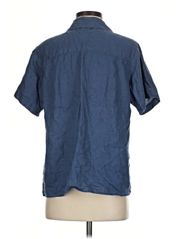 L.L.Bean Short Sleeve Button-Down Shirt (view 2)