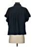 Splendid 100% Cotton Solid Blue Short Sleeve Blouse Size S - photo 2