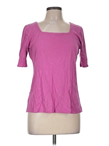 Ann Taylor 3/4 Sleeve T-Shirt (view 1)