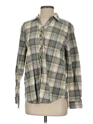 Weatherproof Long Sleeve Button-Down Shirt (view 1)