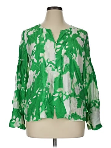 Simply Vera Vera Wang Long Sleeve Blouse (view 1)