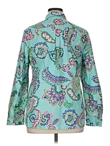 Talbots Long Sleeve Button-Down Shirt (view 2)
