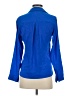 Express Blue Long Sleeve Blouse Size XS - photo 2