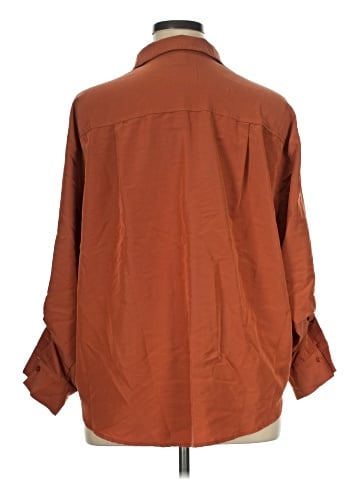Old Navy 3/4 Sleeve Button-Down Shirt (view 2)