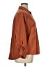 Old Navy Brown 3/4 Sleeve Button-Down Shirt Size XL - photo 4