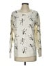 Jane and Delancey Print Ivory Pullover Sweater Size S - photo 1