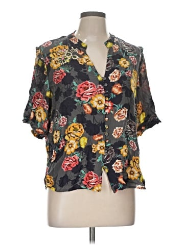 Vineet Bahl Short Sleeve Blouse (view 1)
