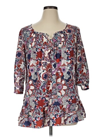 Liberty of London for Target 3/4 Sleeve Blouse (view 1)