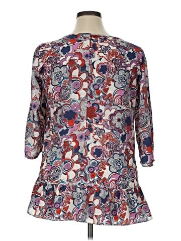 Liberty of London for Target 3/4 Sleeve Blouse (view 2)