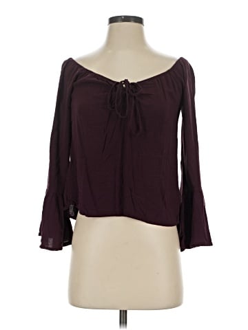 Kendall & Kylie 3/4 Sleeve Blouse (view 1)