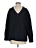 RDI Solid Blue Black Pullover Sweater Size S - photo 1