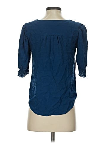 Joie 3/4 Sleeve Silk Top (view 2)