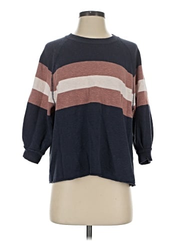 Madewell Striped Telluride Pullover Sweater (view 1)
