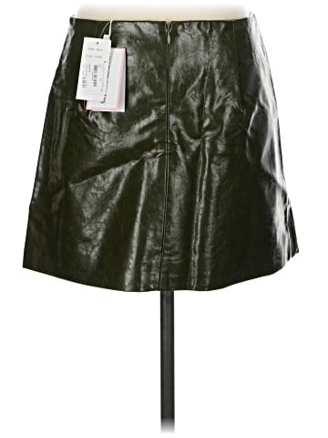 Alexia Admor Faux Leather Skirt (view 2)