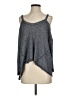 Deletta Gray Sleeveless Top Size XS (petite) - photo 1