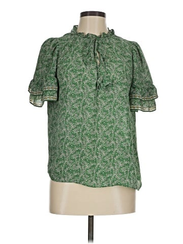 Max Studio Short Sleeve Blouse (view 1)
