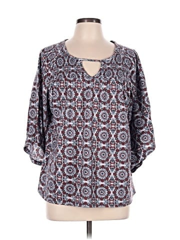 Westbound 3/4 Sleeve Blouse (view 1)