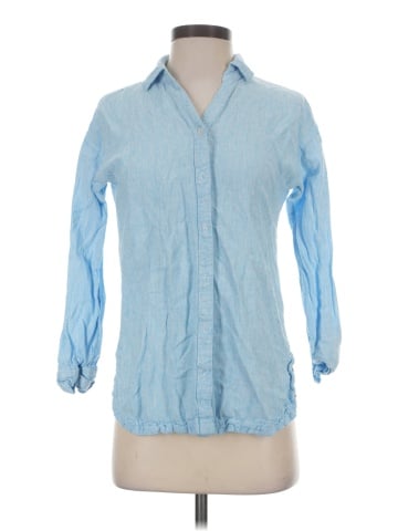Thread & Supply 3/4 Sleeve Button-Down Shirt (view 1)