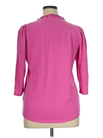 Talbots Outlet 3/4 Sleeve T-Shirt (view 2)