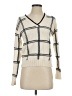 Moth Plaid Ivory Pullover Sweater Size XS - photo 1
