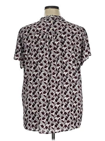 Ann Taylor LOFT Short Sleeve Blouse (view 2)