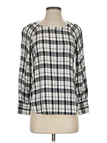 Ann Taylor LOFT 3/4 Sleeve T-Shirt (view 1)