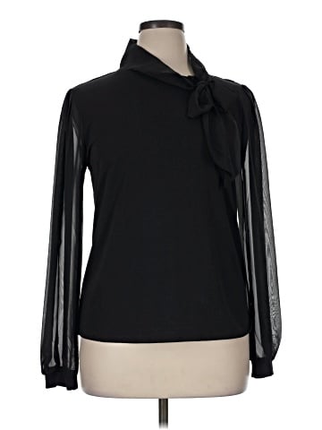 Cable & Gauge Long Sleeve Blouse (view 1)