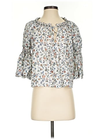 Max Studio 3/4 Sleeve Blouse (view 1)