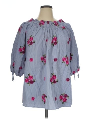 Melissa Paige 3/4 Sleeve Blouse (view 1)