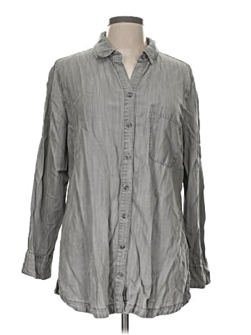 Chico's Long Sleeve Button-Down Shirt (view 1)