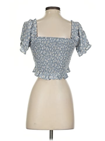 Paper Crane Short Sleeve Blouse (view 2)