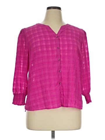 CAbi 3/4 Sleeve Blouse (view 1)