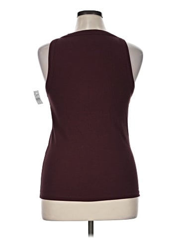 Ann Taylor LOFT Outlet Sleeveless T-Shirt (view 2)