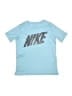 Nike 100% Polyester Blue Short Sleeve T-Shirt Size L (kids) - photo 1