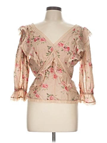Love Sam 3/4 Sleeve Blouse (view 1)