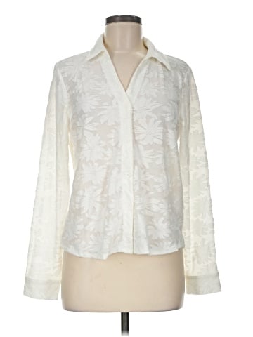 Adrianna Papell Long Sleeve Blouse (view 1)