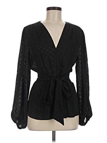 Max Studio Long Sleeve Blouse (view 1)