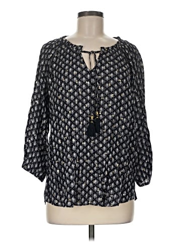 Tribal 3/4 Sleeve Blouse (view 1)