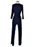 NY Collection Solid Blue Jumpsuit Size M (petite) - photo 2
