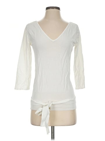 White House Black Market 3/4 Sleeve Top (view 1)