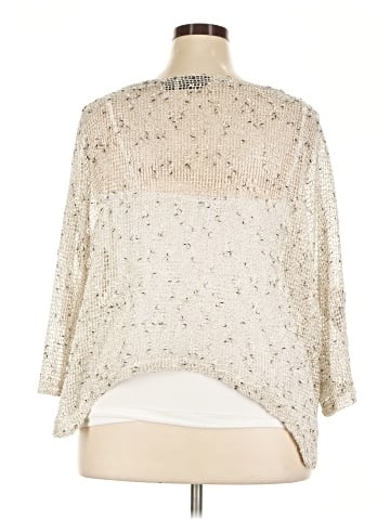 Nina Leonard 3/4 Sleeve Blouse (view 2)