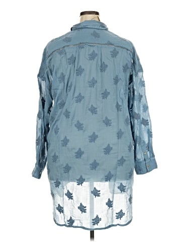 Sundance 3/4 Sleeve Button-Down Shirt (view 2)