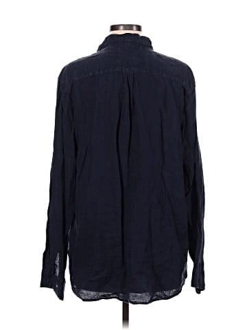 Velvet Long Sleeve Button-Down Shirt (view 2)