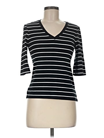 Lauren by Ralph Lauren 3/4 Sleeve T-Shirt (view 1)